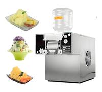 Snowflake Ice Machine, Portable Slushie Machines Commercial Shaved Ice Machine Rapid Cooling Food-Grade Stainless Steel Material for Home Party School Commercial Use & Church Events(60KG)