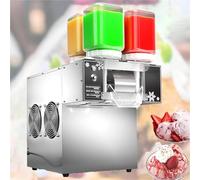 Snowflake Ice Maker, 120kg/24h Stainless Steel Shaved Ice Machine, Air Cooling for Smoothies, Milk, Ice Cream, Coffee - 4-Bucket Design
