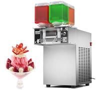 Snowflake Ice Maker 750W/1200W, Commercial Electric Snow Cone Machine, Adjustable Speed, Tabletop Snowflake Crusher for 120-180kg Production