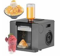 Snowflake Ice Maker Automatic Shaved, High-Efficiency Air Cooling, Self-Cleaning, Ideal For Commercial Use In Restaurants, Food Trucks, And Events