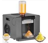 Snowflake Ice Maker Automatic Shaved Machine, 280W Snow Cone Machine, 60Kg/Day Machine, Air Cooling, Auto-Cleaning, For Restaurant, Food Truck, Party