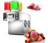 Snowflake Ice Maker Commercial For Smoothie, Shaved, And Slush, Adjustable Speed, Ideal For Bakery, Cafe, And Dessert Shop, 220V