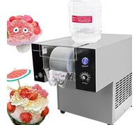 Snowflake Ice Maker Commercial/Home Automatic Electric Crush Machine,Electric Shaved Machine Snow Cone Shaver,For Dessert,Cream (1200W)