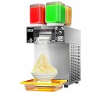 Snowflake Ice Maker Commercial Shaver Machine, Stainless Steel Electric Snow Cone, Speed Adjustable, 750W/1200W Cream Equipment