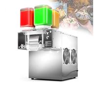 Snowflake Ice Maker Commercial Shaver, Stainless Steel Electric Snow Cone, Speed Adjustable 750W For Cream Production