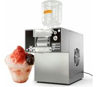 Snowflake Ice Maker Electric Machine Small Snow Continuous Cooled Milk Mango Shaver Smoothie Crusher