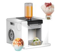 Snowflake Ice Maker Machine, Commercial Electric Tabletop Snow Cone Maker for Restaurant, Supermarket, Cafe - 60KG/24H Production Capacity