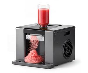 Snowflake Ice Maker, Snowflake Ice Shaver Automatic Shaved, 60kg/Day, Self-Cleaning, High-Efficiency Air Cooling for Food Truck, Restaurant, Milktea Shops, Household, etc, Black
