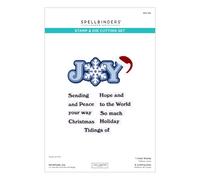Snowflake Joy Stamp & Die Set by Lisa Horton