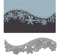 Snowflake Lace Cutting Dies for Card Making，Cutting Dies Cut Stencils for DIY Scrapbooking Photo Album Decorative Embossing Paper Dies for Card Making Templated