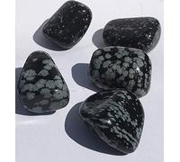 Snowflake Obsidian Crystal Large Tumbled Stone - 1 Pc