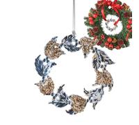 Snowflake Ornaments Transparent Acrylic Snowflake Pendant Festive | Decorations Christmas Tree And Fireplace Home Dinner Restaurant Cafe Church Wedding Birthday Wreath