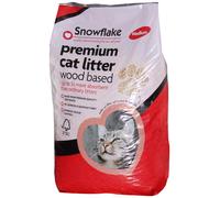 Snowflake Premium Wood Based Cat Litter - 15 Litres