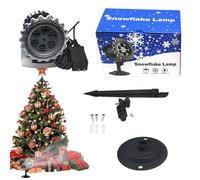 Snowflake Projector Lamp Snowfall Effect Waterproof Lamp