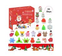 (Snowflake Set) Advent Christmas Calendar Squishy Toys Fidget Toy 24days Kid Toddler Xmas Gift
