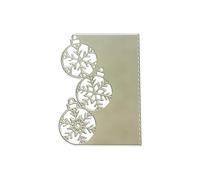 Snowflake Shape Cutting Dies Carbon Steel Die Cut Templates Decorative Embossing Paper Die for Card Making Scrapbooking Paper Cutting Dies