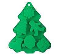 Snowflake Silicone Shape - 6 Hole Socks Shape | Christmas Chocolate Molds - For Thanksgiving Day Holiday Party Office Room Desk Desk School Student