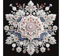 Snowflake Special Shaped 5D DIY Partial Drill Diamonds Painting Kits for Adults Beginners Home Decor Diamonds Paintings Gem Art 11.81x11.81in (Snowflake)