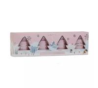 Snowflake Wishes 4 Pack Votive Candle Gift Set Candy Cane Lane Christmas Festive Scent