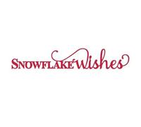 Snowflake Wishes Die Cuts for Card Making, Metal Cutting Dies for Paper Scrapbooking, DIY Stencils for Album Party Wedding Festivals Decoration