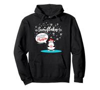 Snowflakes Are Kisses From Heaven Pullover Hoodie