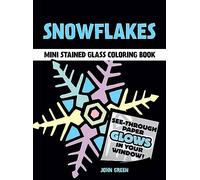 Snowflakes Stained Glass Colouring Book: 108 (Little Activity Books)