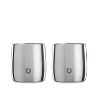 Snowfox Insulated Stainless Steel Rocks Glasses 11 oz, Stainless
