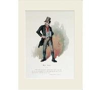 Snowgoose and Lily Charles Dickens - Oliver Twist - Size A4 29.7 x 21 cm | Bill Sikes Art Print