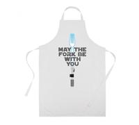 Snowgoose and Lily May the Fork be with You - Anakin Edition Kitchen Apron - Polyester - 60 x 74cm - Machine washable