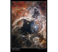 Snowgoose and Lily Tarantula Nebula - James Webb Space Telescope Poster - A2 Size - 42 x 59.4 cm - Paper Laminated