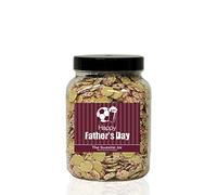 SNOWIES (aka White GEMS) 1.5kg Medium Sweet Jar - A Personalised Gift Jar Filled with Your Favourite Retro Sweets! (Happy Father’s Day)