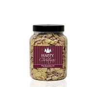 SNOWIES (aka White GEMS) 1.5kg Medium Sweet Jar - A Personalised Gift Jar Filled with Your Favourite Retro Sweets! (Happy Christmas)