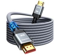 Snowkids 10K 8K 4K HDMI 2.1 Cable 6M, 48Gbps Ultra High Speed HDMI Cable