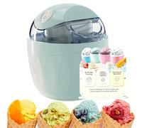 Snowlie Ice Cream Maker, 500ml One-Touch Frozen Dessert Machine for Home，B | Compact Electric Appliance with Aluminium Freezing Bowl, 15-25 Min Churning for Sorbet, Yogurt & Summer Treats