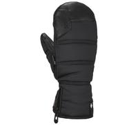 Snowlife - Heated mittens in PrimaLoft® Gold - Lady Super Soft Heated Mitten Black for Women in Leather - Size XL Black XL