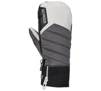 Snowlife - Mittens in PrimaLoft® Gold - Unity DT Mitten Grey/White/Black for Women in Leather - Size XL Grey XL