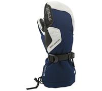 Snowlife - Moufles de ski isolantes et imperméables - Capricorn DT Eco Mitten Navy/White/Black for Women in Wool - Size S Navy S