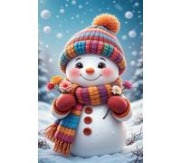 Snowman 70 Piece Jigsaw Puzzles for Adults, Challenging and Brainteasing, Difficult Puzzles, Puzzle 70 Pieces