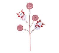 Snowman Christmas Decoration For Your Christmas Tree Festive Insert Branches To Brighten Up Your ! Kjw587 (Red, 70cm)