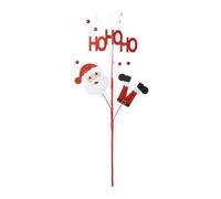Snowman Christmas Decoration For Your Christmas Tree Festive Insert Branches To Brighten Up Your ! Kjw588 (Red, 70cm)