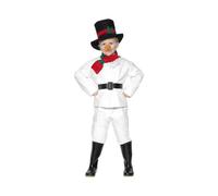 Smiffys Snowman Costume, White with Top, Trousers, Hat, Scarf, Belt & Carrot Nose, Christmas Children's Fancy Dress, Santa Dress Up Costumes, World Book Day