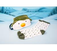 Official The Snowman Eye Mask & Socks for Christmas Stocking Filler