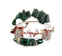 Snowman Family Christmas Lapel Brooch Pin for Women Crystal Rhinestone Cute Xmas Ornament Pins Sweater Hat Scarves Jackets Dress Suit Badges Backpack Brooches Dainty Holiday Festival Jewelry Gifts