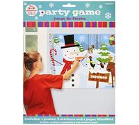 Snowman Game Pin the Nose