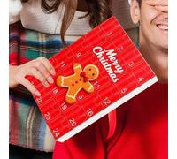 Snowman In D Christmas Countdown | 24 Day 2D Acrylic Toy,Calendar Of The Man In D - For Parties Classroom Office Wall Tree Adults