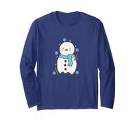Snowman Melting Moments Long Sleeve T-Shirt