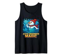 Snowman Mermaid Underwater Adventure - Arctic Fantasy Magic Tank Top