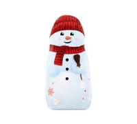 Snowman Milk Chocolate Hollow Figure 40g, Charming Christmas Chocolate with Red Hat & Scarf, Perfect Small Festive Treat, Edible Decoration, and Christmas Stocking Stuffer for Kids
