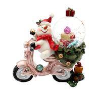Snowman on Scooter Motorcycle Snow Globe Length x Width x Height x Diameter 11 x 6 x 11 cm Diameter 4.5 cm