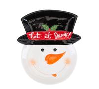 Snowman Plate